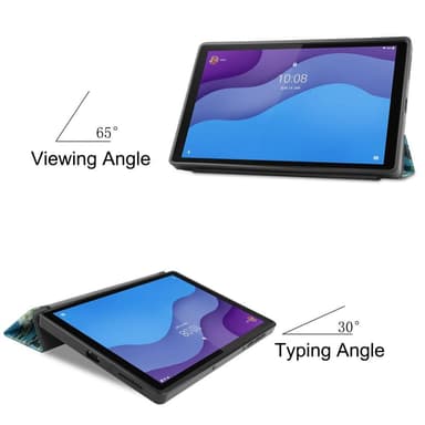 Tri-fold Fodral till Lenovo Tab M10 HD Gen 2 - Peach Blossom