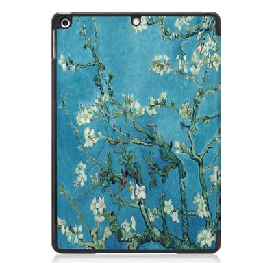 Apple iPad 10.2 2021/2020/2019 Slim fit tri-fold fodral - Flower