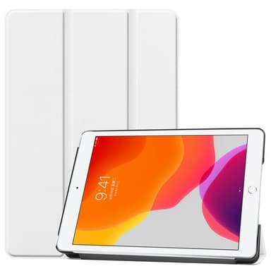 Apple iPad 10.2 2021/2020/2019 Slim fit tri-fold fodral - Vit