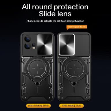 För Motorola Edge 30 Fusion 5G Telefonskydd Skal kameralock ring
