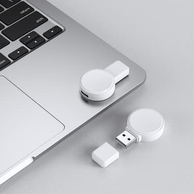 Trådlös Snabb laddare magnetisk för Apple Watch Series 1-8 USB-A