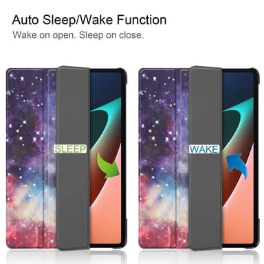 Slim Fit Cover Till Xiaomi Pad 5 - Sleep/Wake Up - Nebula