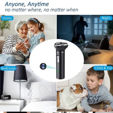 Rakapparat inbyggd HD 1080P Rörelsedetektering WiFi-kamera med 64 GB minneskort