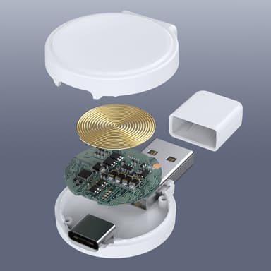 Trådlös Snabb laddare magnetisk för Apple Watch Series 1-8 USB-A