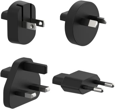 Belkin BoostCharge 25W hybridväggladdare + 5000mAh powerbank (svart)