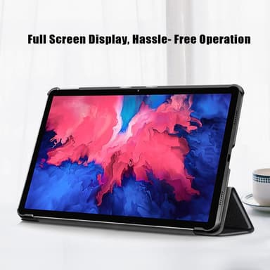 Tri-fold Fodral till Lenovo Tab P11 TB-J606F / P11 Plus - Svart