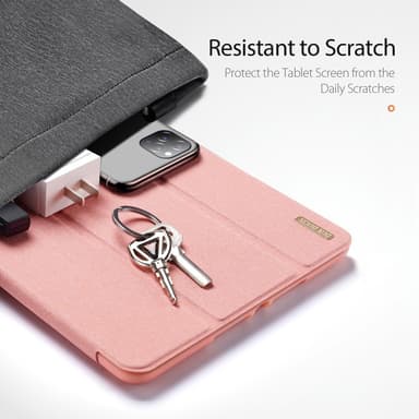 DUX DUCIS Domo Apple iPad 10.2 2021/2020-2019 fodral Tri-Fold Rose Gold