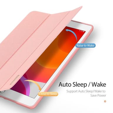 DUX DUCIS Domo Apple iPad 10.2 2021/2020-2019 fodral Tri-Fold Rose Gold
