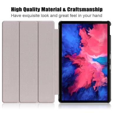 Tri-fold Fodral till Lenovo Tab P11 TB-J606F / P11 Plus - Svart