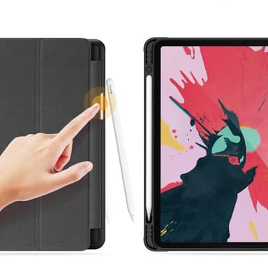 DUX DUCIS Domo iPad Pro 11 (2020) / (2018) fodral Tri-Fold - Svart