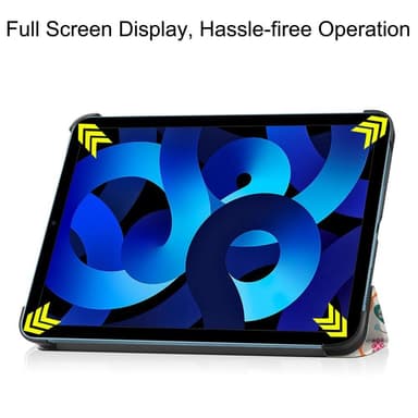 Apple iPad 10.9 2022 Slim fit tri-fold fodral - Butterfly