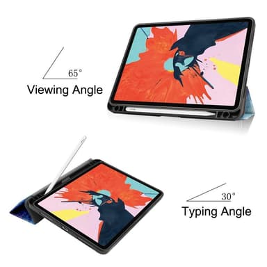 Apple iPad Air (2020) (2022) Slim fit tri-fold fodral - Space