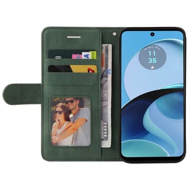KT Plånboksfodral till Motorola Moto G14 - Grön
