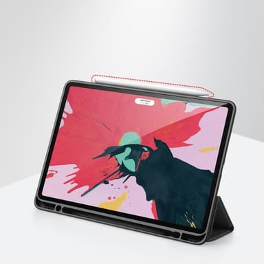DUX DUCIS Domo iPad Pro 11 (2020) / (2018) fodral Tri-Fold - Svart