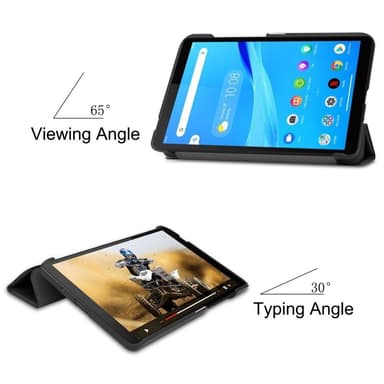 Tri-fold Fodral till Lenovo Tab M7 (1 Gen) - Svart