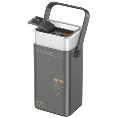 REMAX RPP-596 40000mAh Snabbladdande Powerbank 20W 22.5W