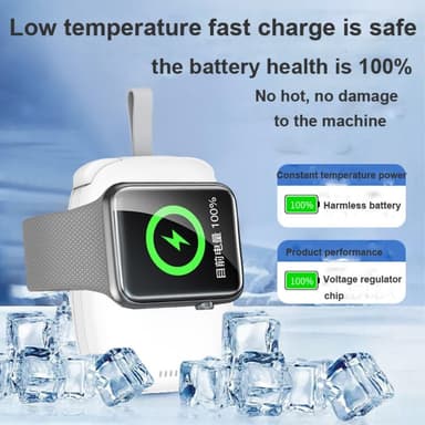 USB-C / Lightning / Trådlös 5000mAh bärbar Power Bank