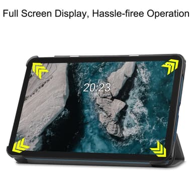 Slim Fit Cover Fodral Till Nokia T20 - Grå
