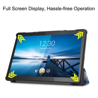 Tri-fold Fodral till Lenovo Tab M10 FHD REL TB-X605FC - Starry Sky