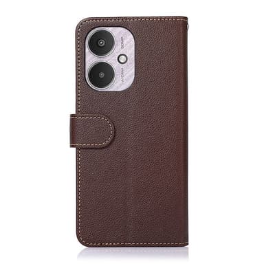 KHAZNEH Plånboksfodral till Xiaomi Redmi 13C - Brun-Blå