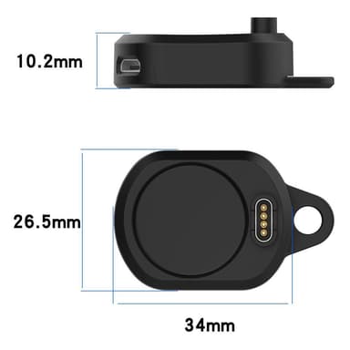 Garmin Fenix 7/7S/7X USB Laddning docka usb-c micro-usb