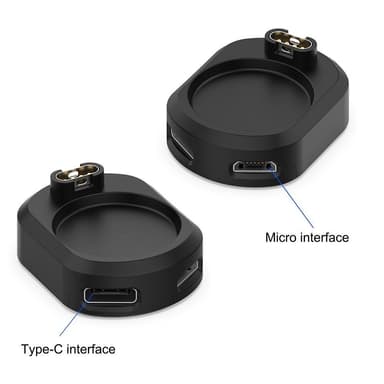 Garmin Fenix 7/7S/7X USB Laddning docka usb-c micro-usb