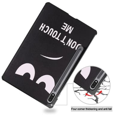 Slim Fit Cover Fodral Till Samsung Galaxy Tab S7 / S8 - Don't Touch