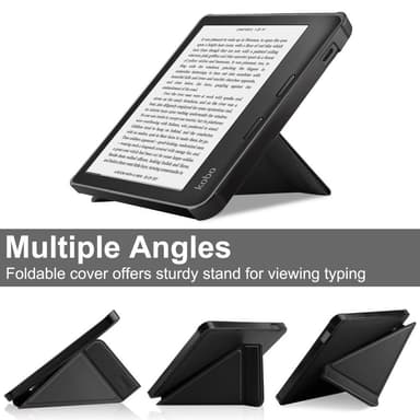 Fodral till Kobo Libra 2 eReader läsplatta - Svart