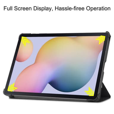 Slim Fit Cover Fodral Till Samsung Galaxy Tab S7 / S8 - Don't Touch