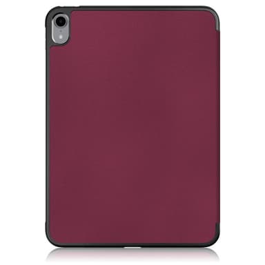 Apple iPad 10.9 2022 Slim fit tri-fold fodral - VinRöd