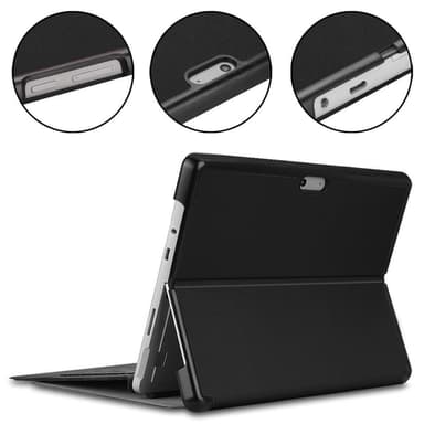 Flipp fodral till Microsoft Surface Pro 8 - Svart
