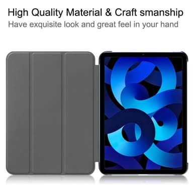 Apple iPad 10.9 2022 Slim fit tri-fold fodral - Blossom