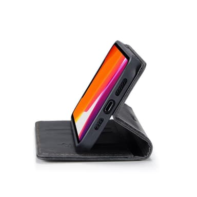 CASEME Plånboksfodral iPhone 12 Mini - Svart