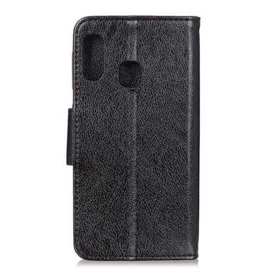 Samsung Galaxy A20e Plånboksfodral Textured Split - Svart