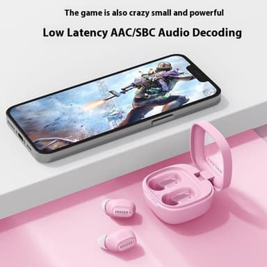 LENOVO Erazer XT62PRO In-Ear Wireless Earbuds Bluetooth hörlurar - Svart