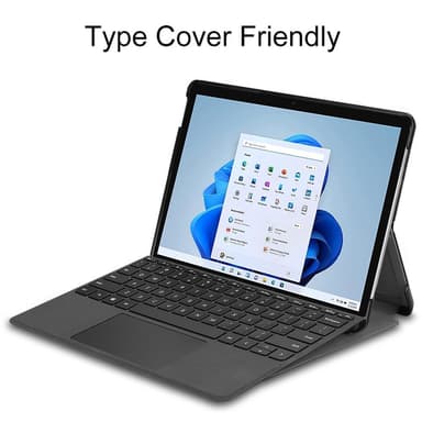 Flipp fodral till Microsoft Surface Pro 8 - Svart