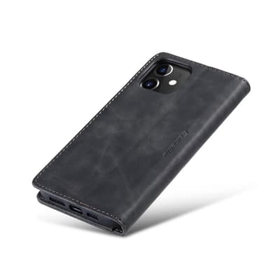 CASEME Plånboksfodral iPhone 12 Mini - Svart