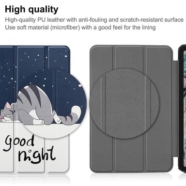 Slim Fit Cover fodral Till Nokia T20 - Cat