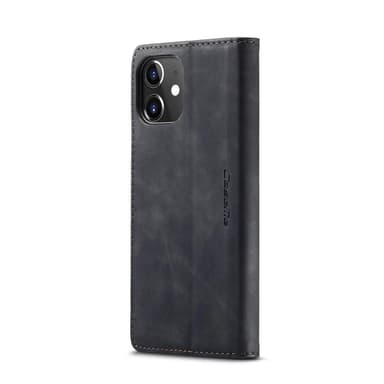 CASEME Plånboksfodral iPhone 12 Mini - Svart