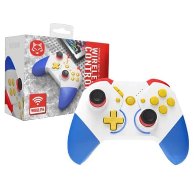 HONSON kompatibel med Nintendo Switch trådlös spelkontroll Vibrationsdesign