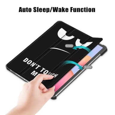 Slim Fit Cover Fodral Till Samsung Galaxy Tab S7 FE / Tab S7 Plus / Tab S8+ - Don't Touch