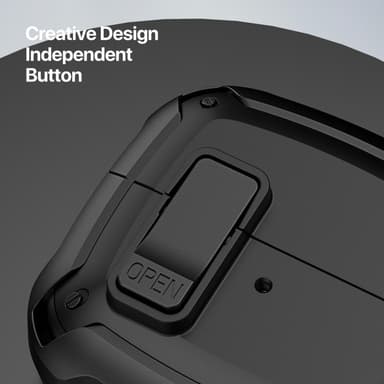 DUX DUCIS för Samsung Galaxy Buds3 Pro Buds3 Fodral Skal med krok - Vit