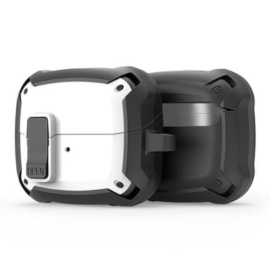 DUX DUCIS för Samsung Galaxy Buds3 Pro Buds3 Fodral Skal med krok - Vit