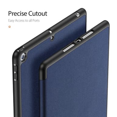 DUX DUCIS Domo Apple iPad 10.2 2021/2020/2019 fodral Tri-Fold Blå