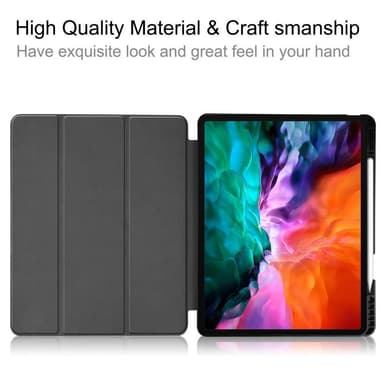 iPad Pro 12.9"" 2021 Slim fit tri-fold fodral - Don't Touch