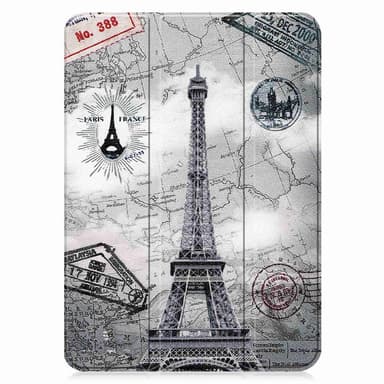 Apple iPad 10.9 2022 Slim fit tri-fold fodral - Map