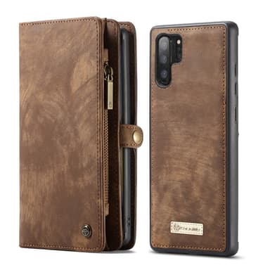 CASEME Samsung Galaxy Note 10 Plus Retro Plånboksfodral - Brun