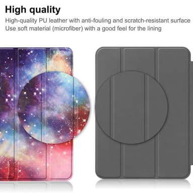 Apple iPad 10.9 2022 Slim fit tri-fold fodral - Space