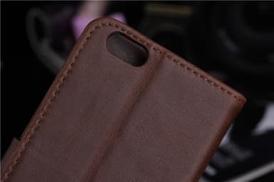 iPhone 6 / 6s Retro Plånboksfodral / Fodral - Mörkbrun