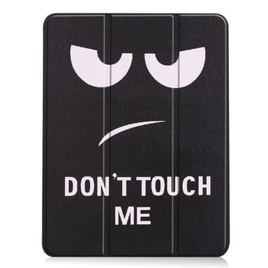 Apple iPad Air (2020) (2022) Slim fit tri-fold fodral - Don't Touch Me
